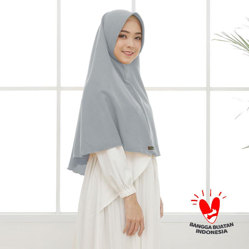 Jual Maula Hijab Khimar Syari Khadeejah Pet Antem Mosscrepe Hijab Online Januari 2021 Blibli