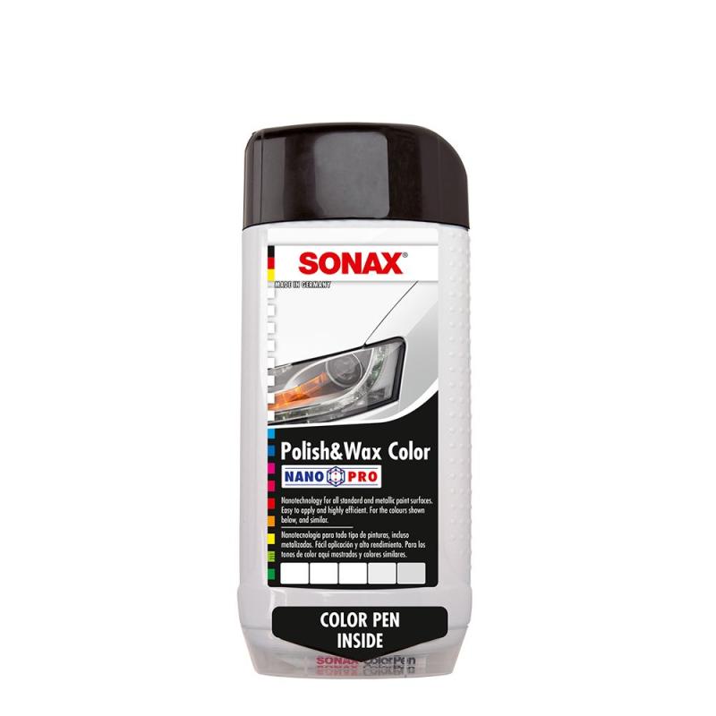 Jual Polish Wax Color Nano Pro White 500 Ml Dan Sonax Applicator Sponge 150 Gr Online Desember 2020 Blibli