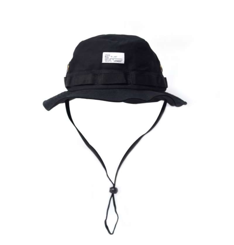 Jual CROOZ BODEN BOONIE HAT BLACK 