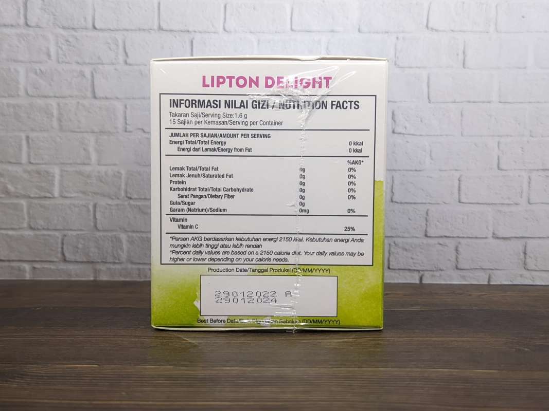 Promo Lipton Delight Green Tea 15 Teabags di Seller TOKO ...