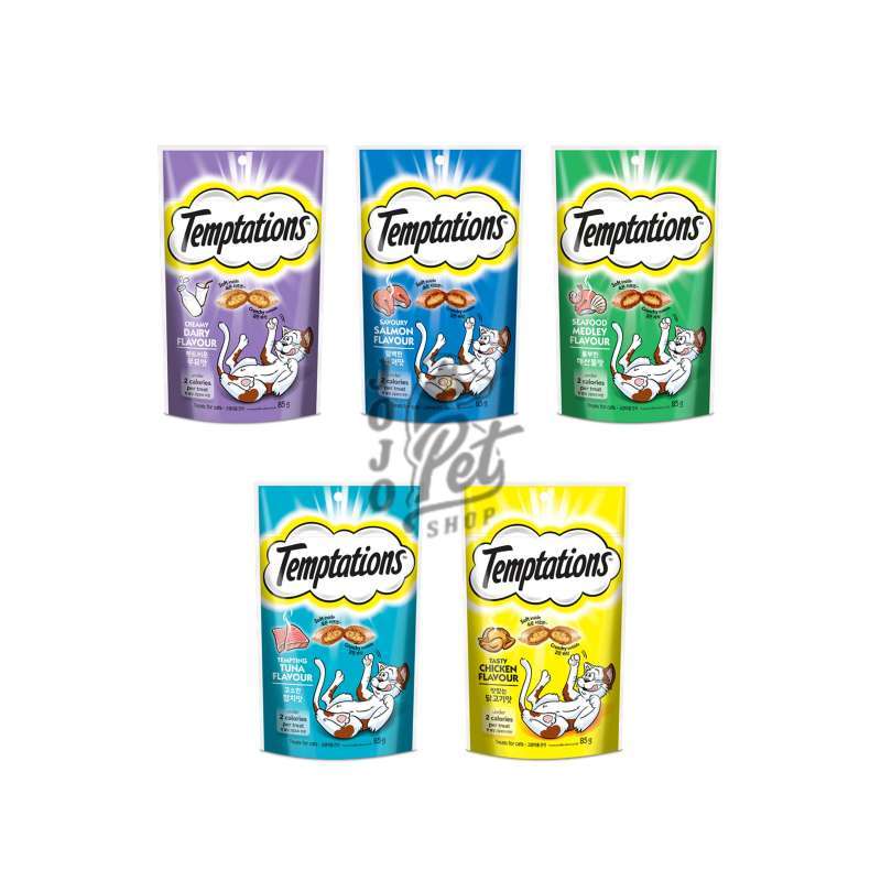 Temptations snack kucing top