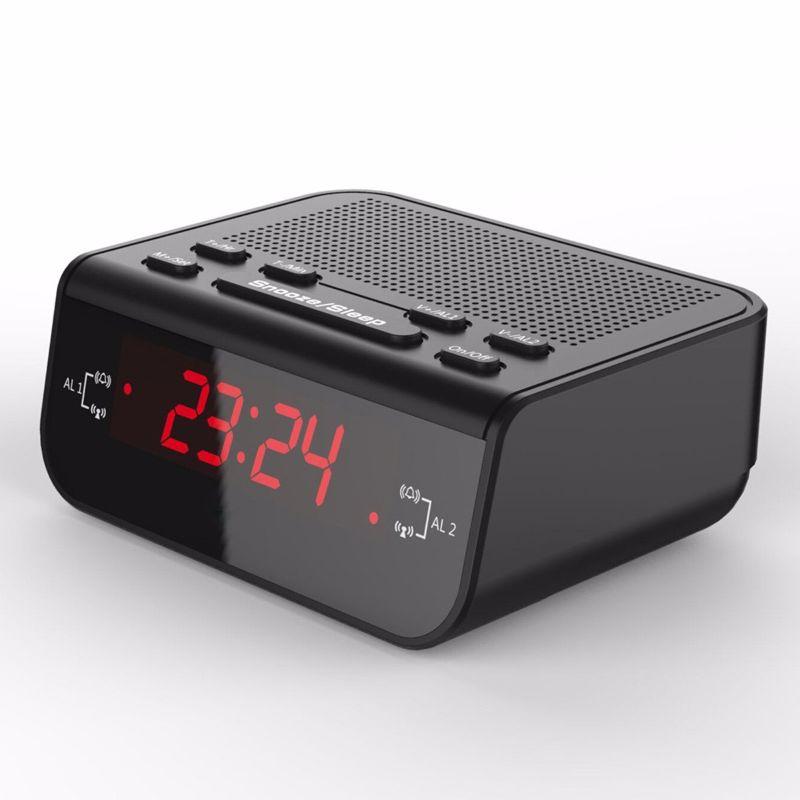 Jual H Ikea Electric Led Digital Creative Fm Radio Table Alarm Clocks Online September 2020 Blibli Com