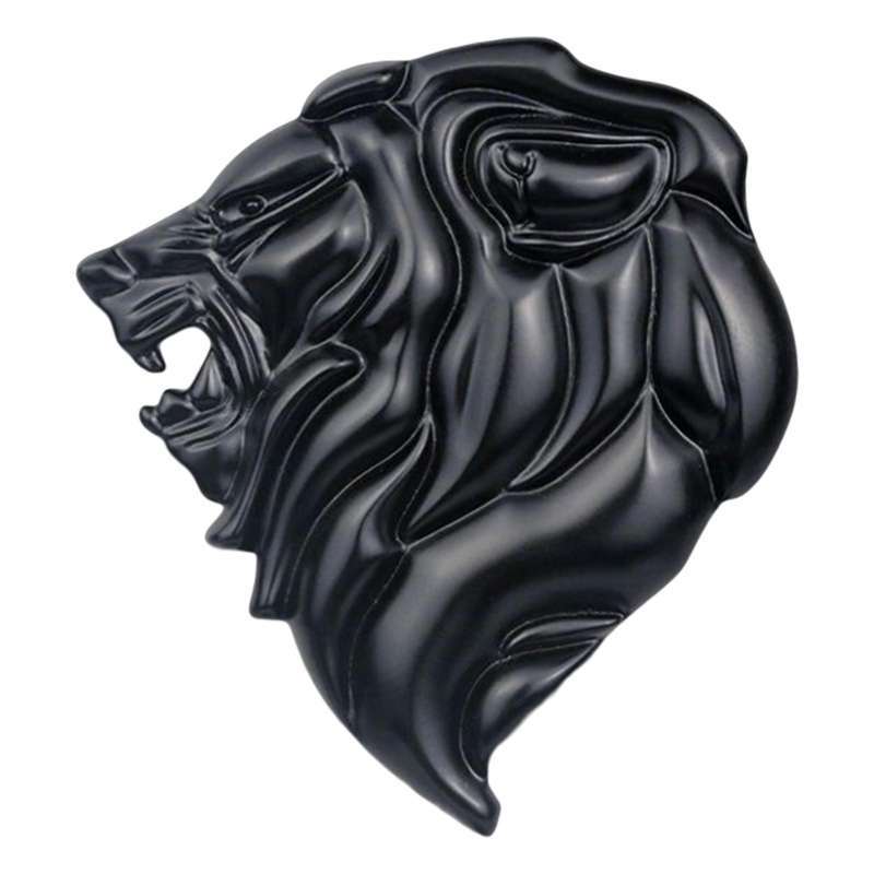 Promo Car Sticker 3D Lion Head Badge Car Label Emblem for ...