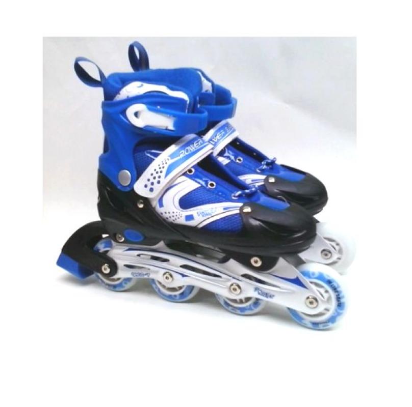 Jual Power Line Inline Sepatu Roda Anak Blue Online Oktober 2020 Blibli Com