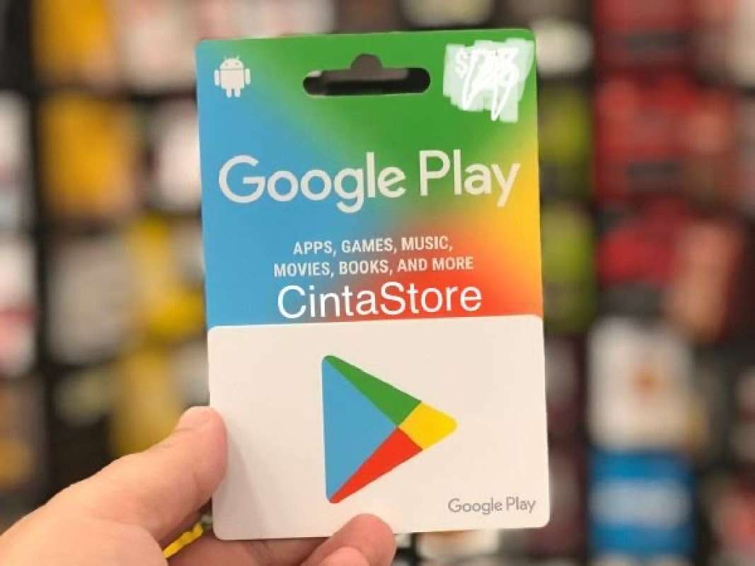 Jual Voucher Google Play Gift Card 20RB di Seller CintaStore ...