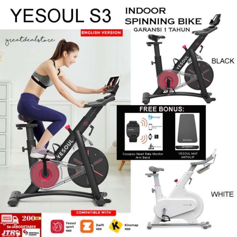 Jual Yesoul S3 Smart Spinning Bike 