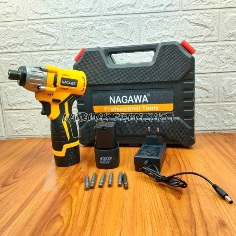 Promo Mesin Bor Obeng Cordless Impact 
