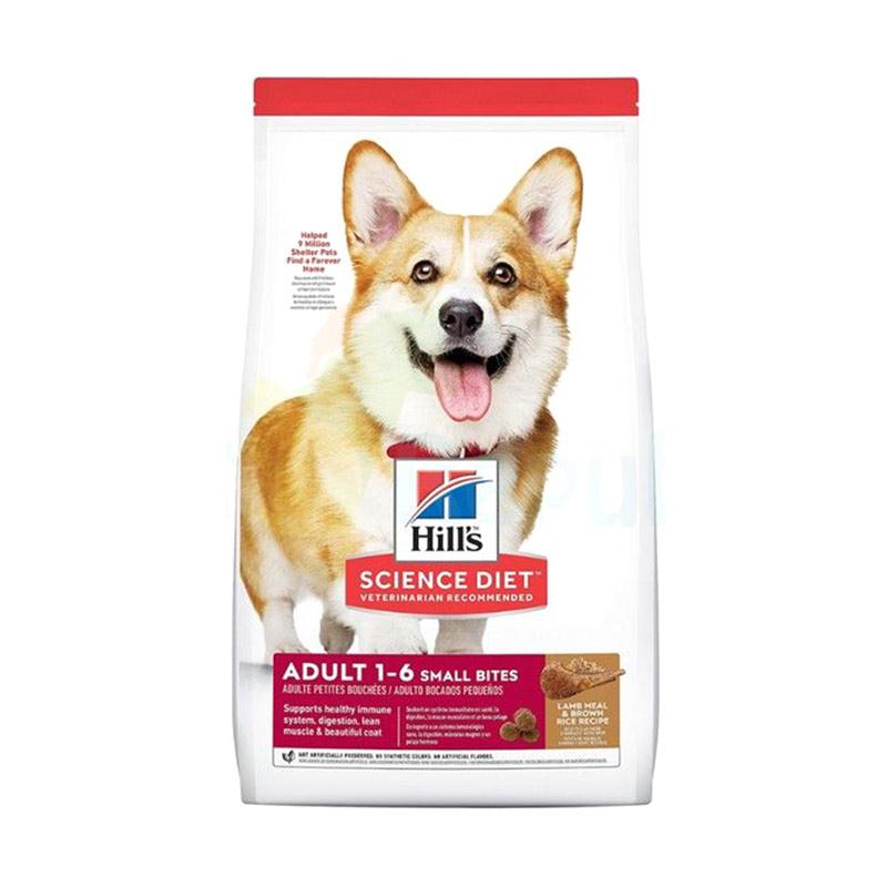 Jual Science Diet Adult Lamb And Brown Rice Small Bite Dog Food 7 Kg Online Desember 2020 Blibli