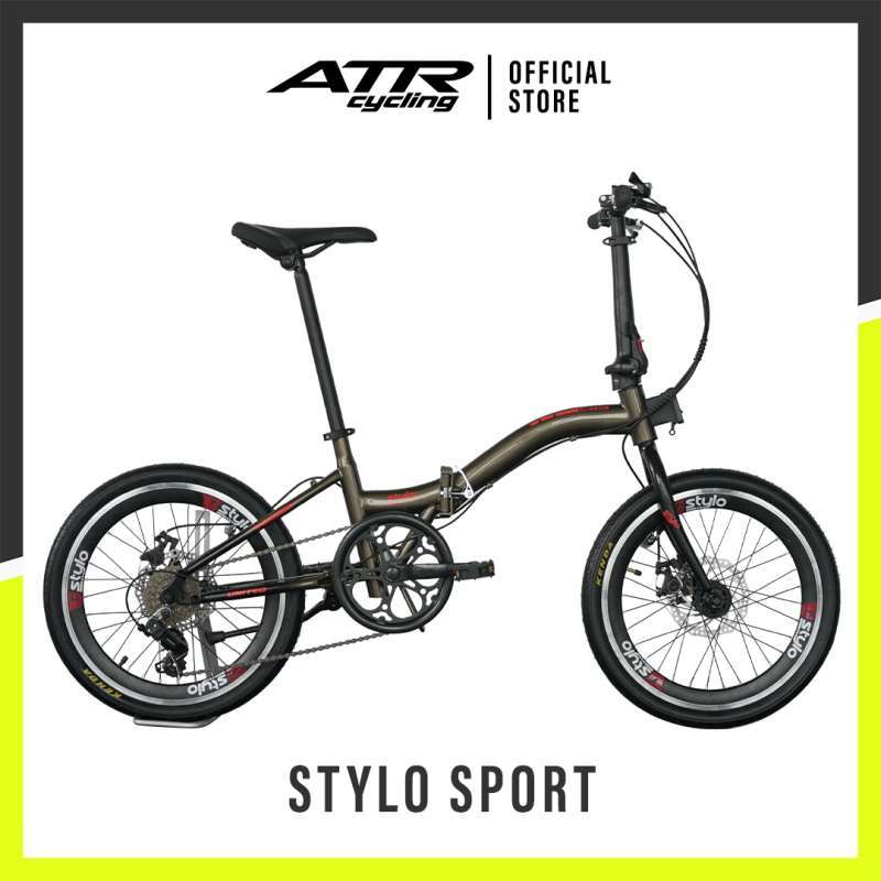 SEPEDA LIPAT FOLDING ST 16 06S UNITED STYLO 16 DB 21 BRNZ BK