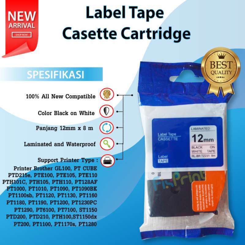 Promo Gratis Ongkir Brother Label Tape 