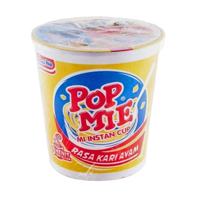 Jual Pop Mie Kari Ayam Mie Instan 60 G Kemasan Cup Online Januari 2021 Blibli