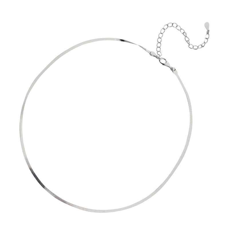 Promo Necklace Solid Flat Chain for 