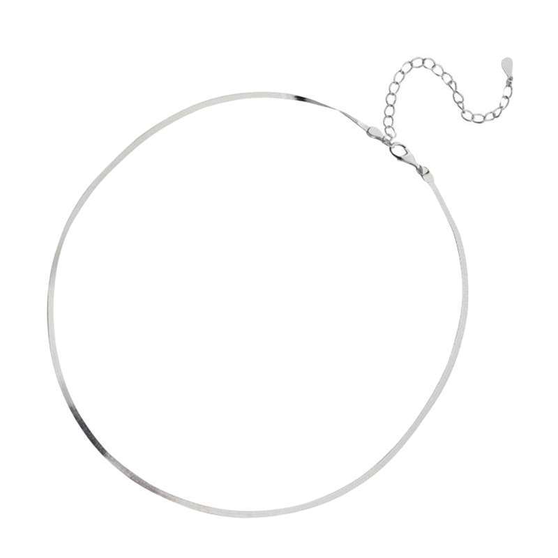 Promo Necklace Solid Flat Chain for 