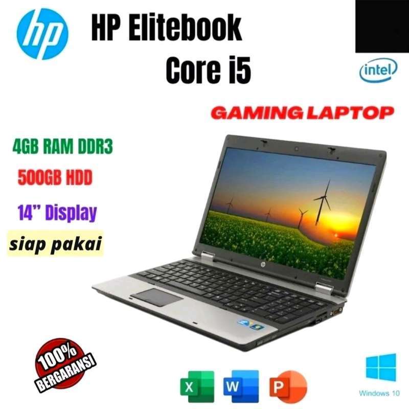 LAPTOP HP CORE i5 RAM 8 4GB SSD HDD PROMO MURAH BERKUALITAS BERGARANSI SIAP PAKAI