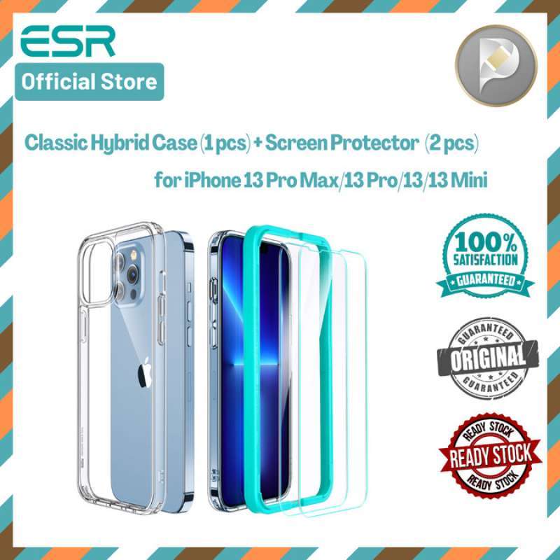 iPhone 13 Pro Max Classic Hybrid Protection Bundle