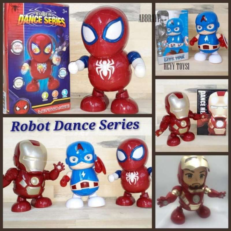 Jual Mainan Robot Super Hero Dance Series Mainan Laki Laki Robot