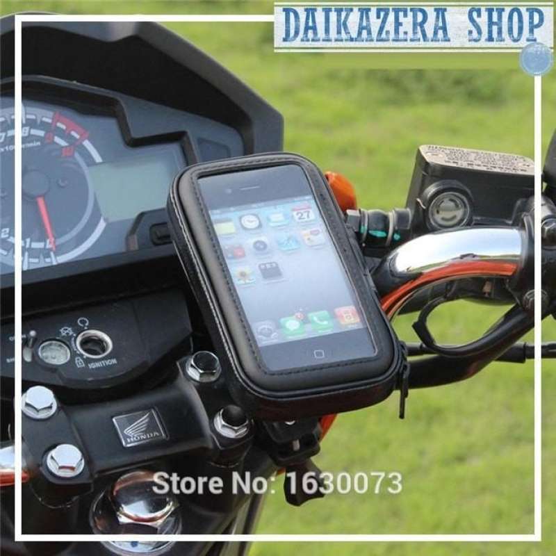Motorcycle Waterproof Mount Smartphone Case Bag Holder Large Size