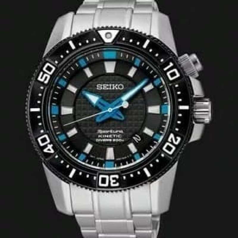 Jual Jam Tangan Seiko Sportura Kinetic Diver s 200 SKA561 SKA561P1