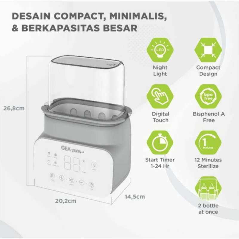 Gea Baby Buy Baby Bottle Warmer Penghangat Asi Harga Bottle Warmer