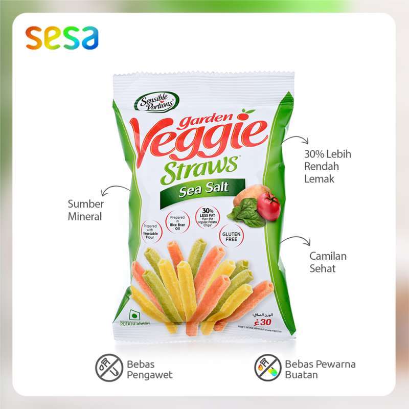 Promo Sensible Portions - Garden Veggie Straws Sea Salt 30 g ...