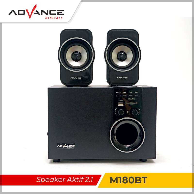 Advance speaker bluetooth sales multimedia subwoofer m180t