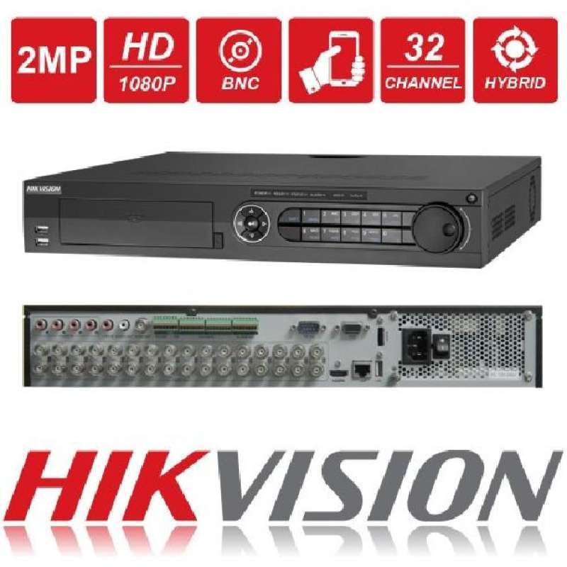 dvr 32 channel slot hdd Full HD up to 4mp Hikvision DS-7332HQHI-K4
