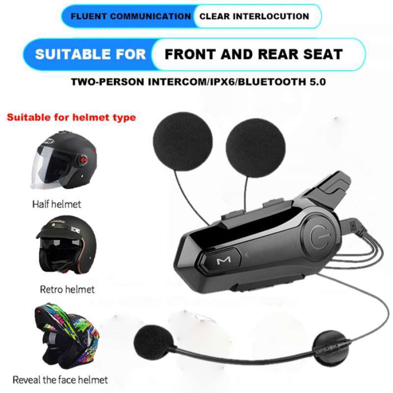 Baile motorcycle bluetooth headset top