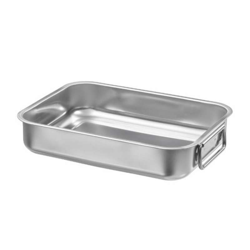 Loyang Oven Persegi Stainless Tahan Panas Ukuran 26x20cm