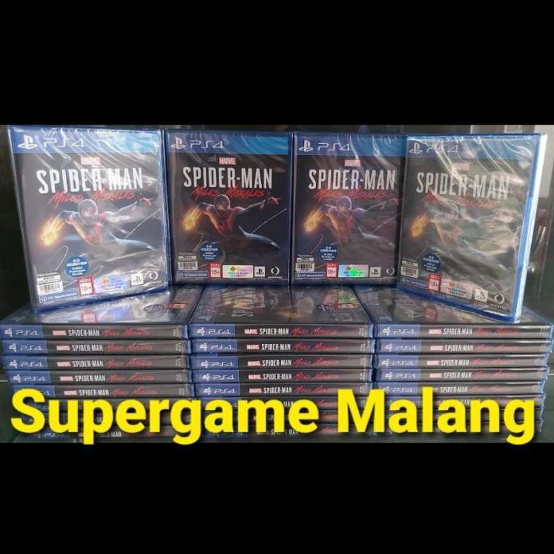 Jual Spiderman Miles Morales Ps Ps4 Ps Ps5 Sony Playstation