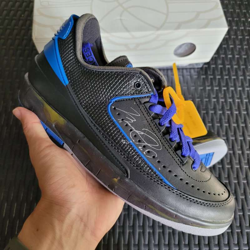 Air Jordan Retro Low SP Off-White Black Blue