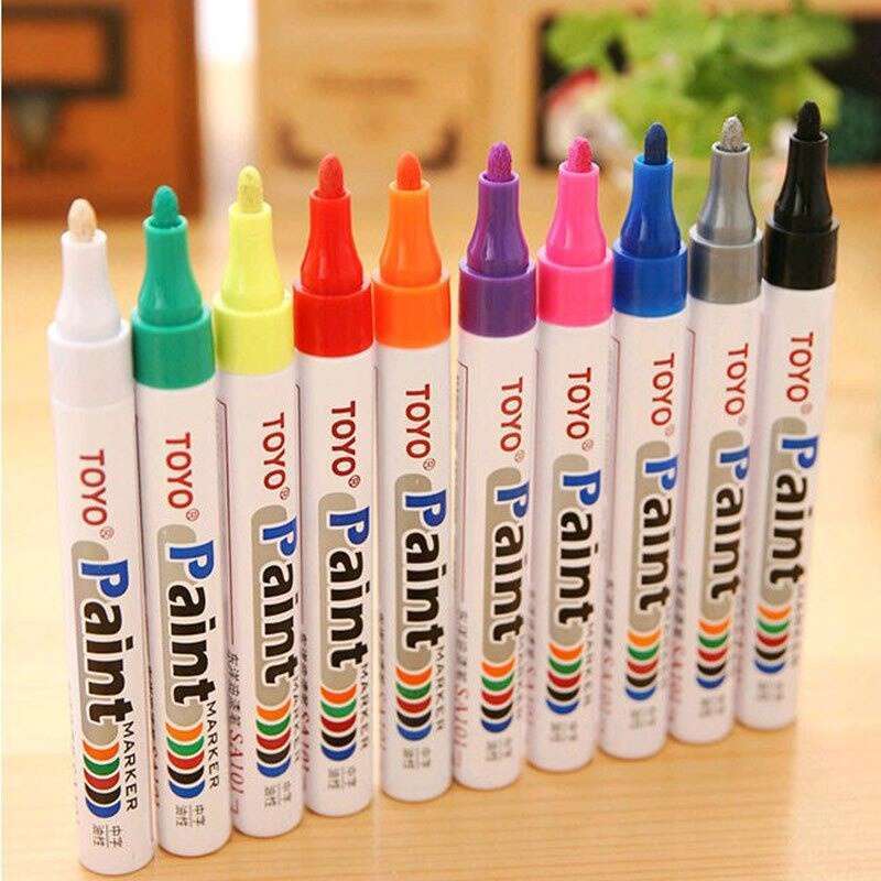 Jual Spidol Ban Motor Mobil Toyo Paint Marker Oil Based Waterproof
