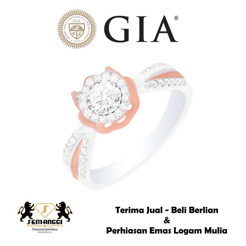 Berlian Eropa Harga Diamond Gia Jual Berlian Eropa K VS2 DGL Cert