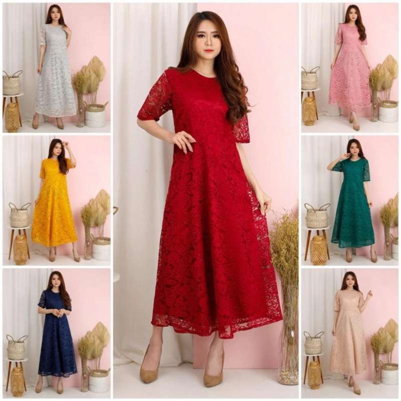 Model baju long dress 2025