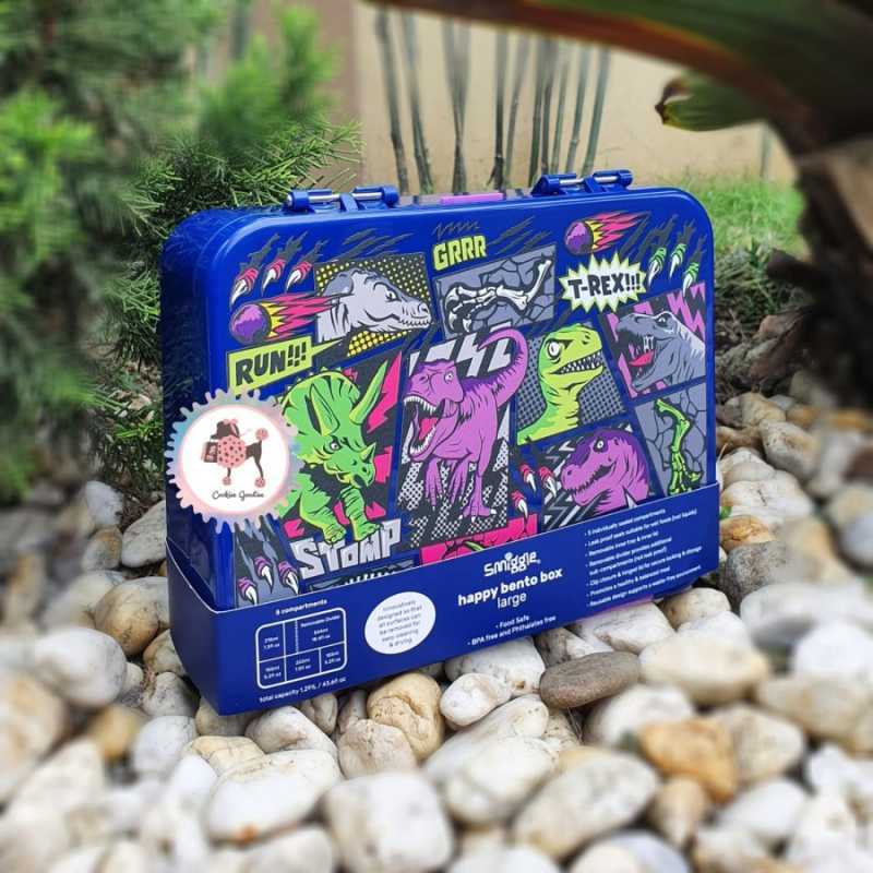 Smiggle dinosaur online lunch box