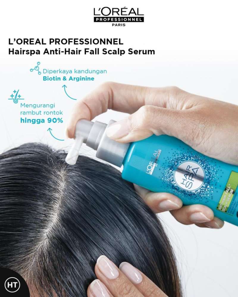 Jual L'Oreal Loreal Hair Spa Anti Hair Fall Serum di Seller Hair Beauty  Cosmetics - Mekarwangi, Kota Bandung | Blibli
