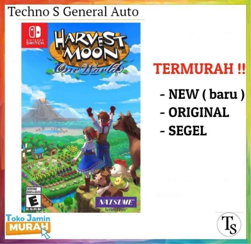 Limited Edition Harvest Moon One World Digital Nintendo Switch