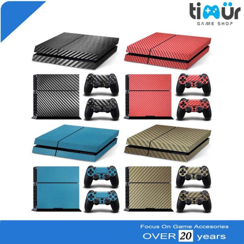 Jual Garskin Skin Sticker Ps4 Fat Plus Stick Stik Karbon Carbon Di