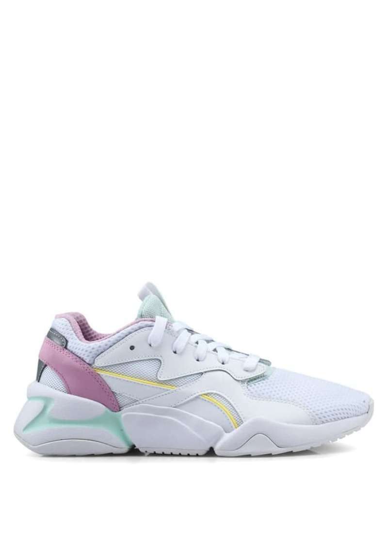 Puma nova sales white fair aqua