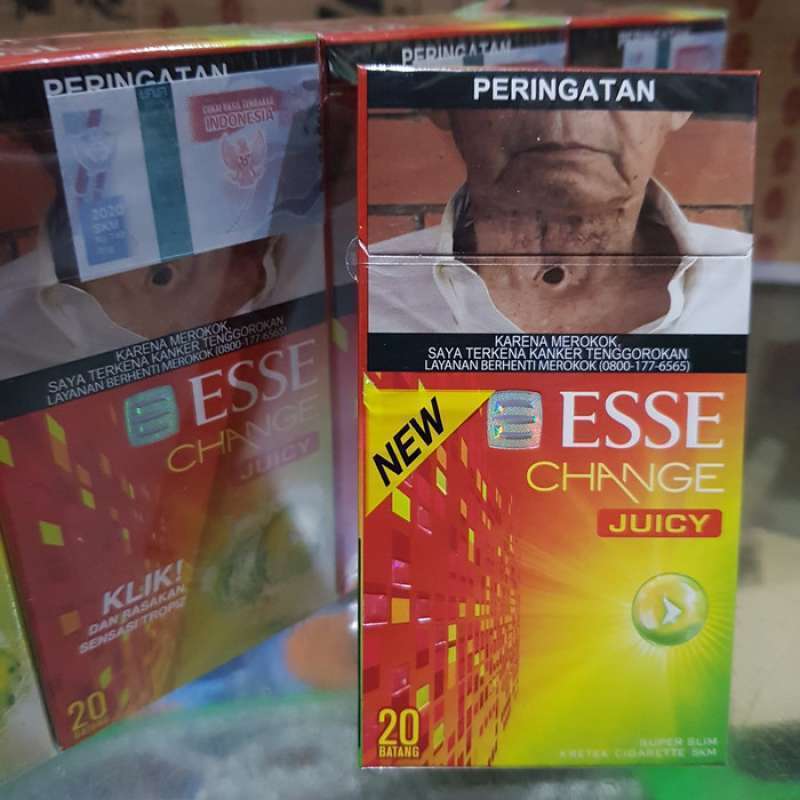 Jual Esse Change Juicy 20 Rokok ( 10 Bungkus / Slop ) Di Seller 