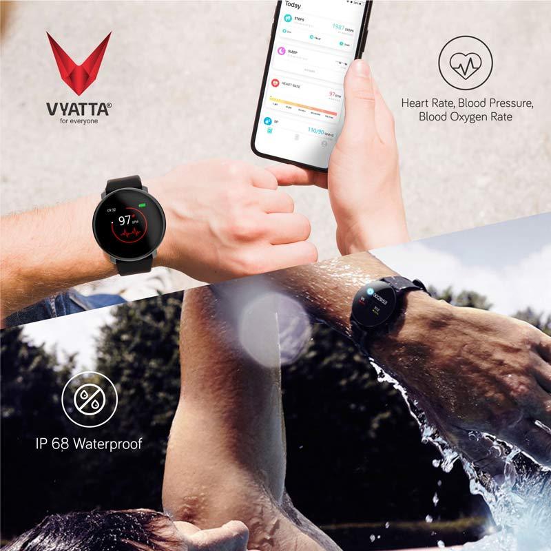Vyatta fitme shop phantom smartwatch spesifikasi