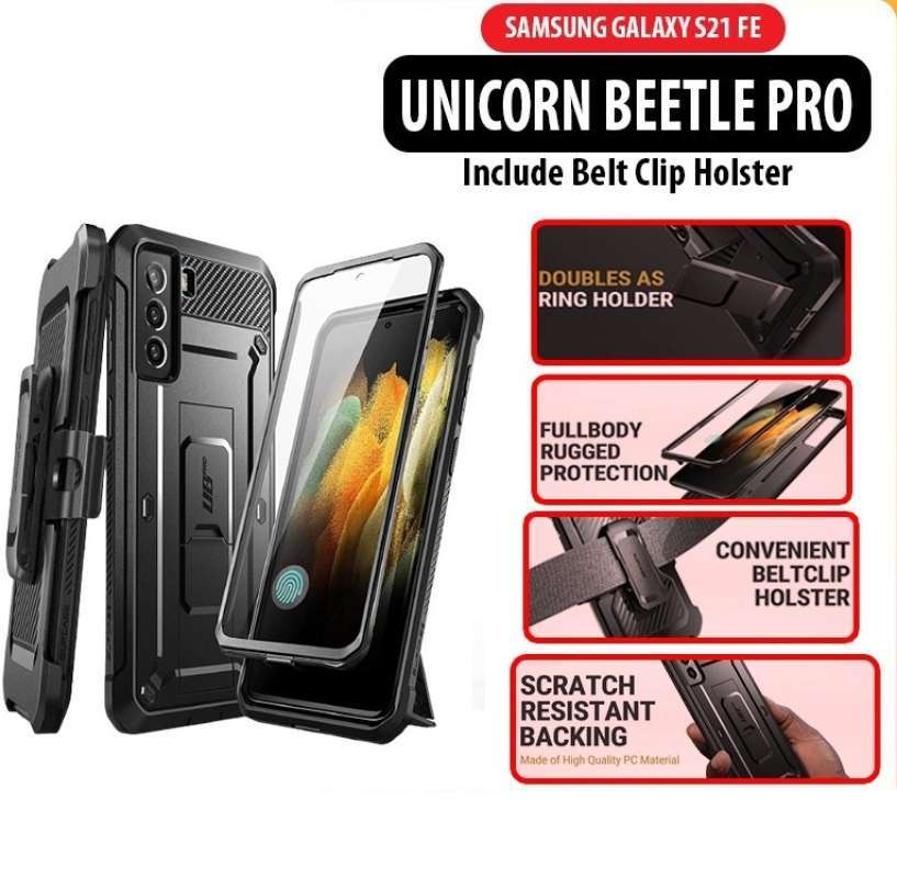 Case Samsung Galaxy S21 FE SUPCASE UB PRO With Belt Clip Holster