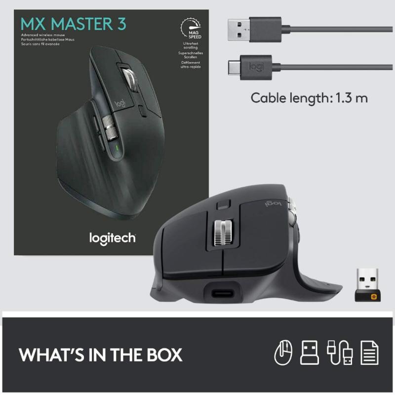 Jual Logitech Mx Master 3 Wireless Mouse Online Oktober 2020 Blibli Com