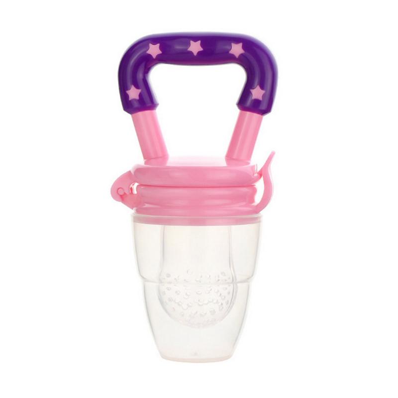 Jual Eds Raise Little Baby Fruit Fresh Food Feeder Silicone Nipple