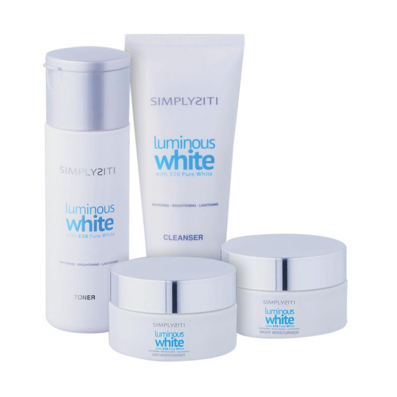 Jual Simplysiti Luminous White Paket Perawatan Kulit Set Bundling Free Pouch Online Oktober 2020 Blibli Com