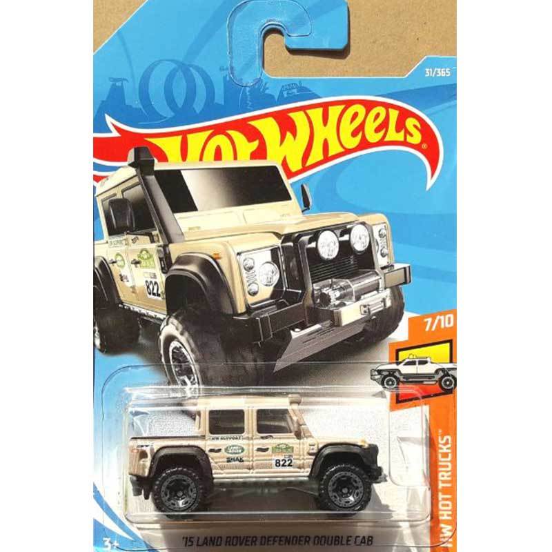 hot wheels land rover defender 2018