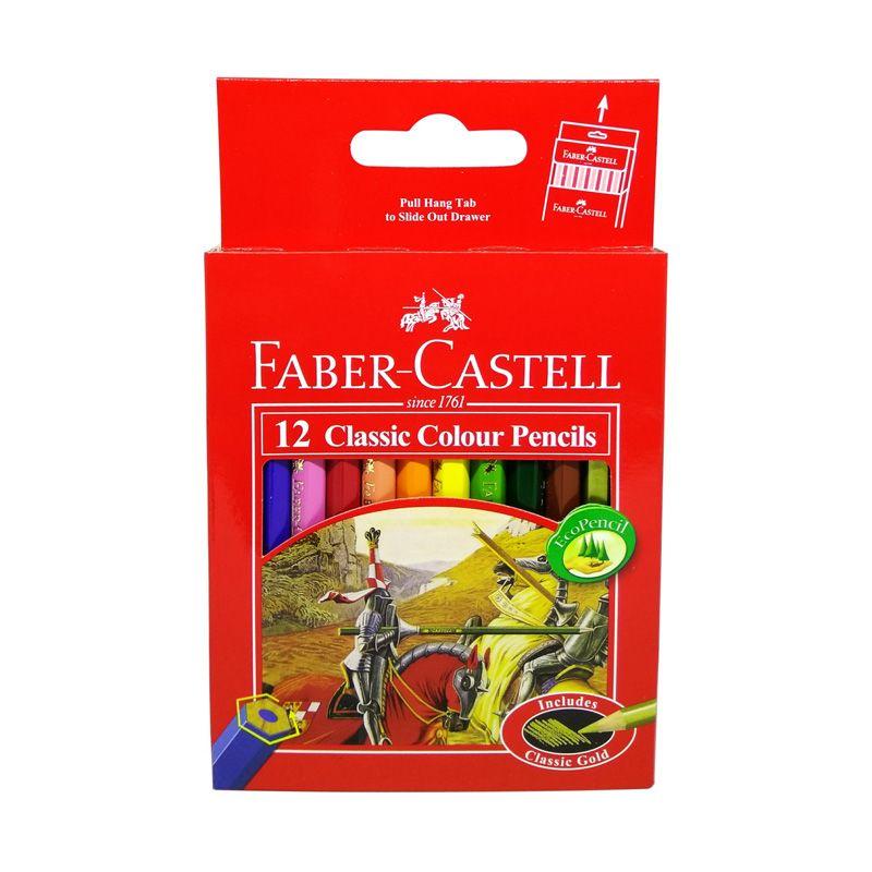 Jual Faber Castell Pw12s 12 Classic Colour Pensil Warna Online