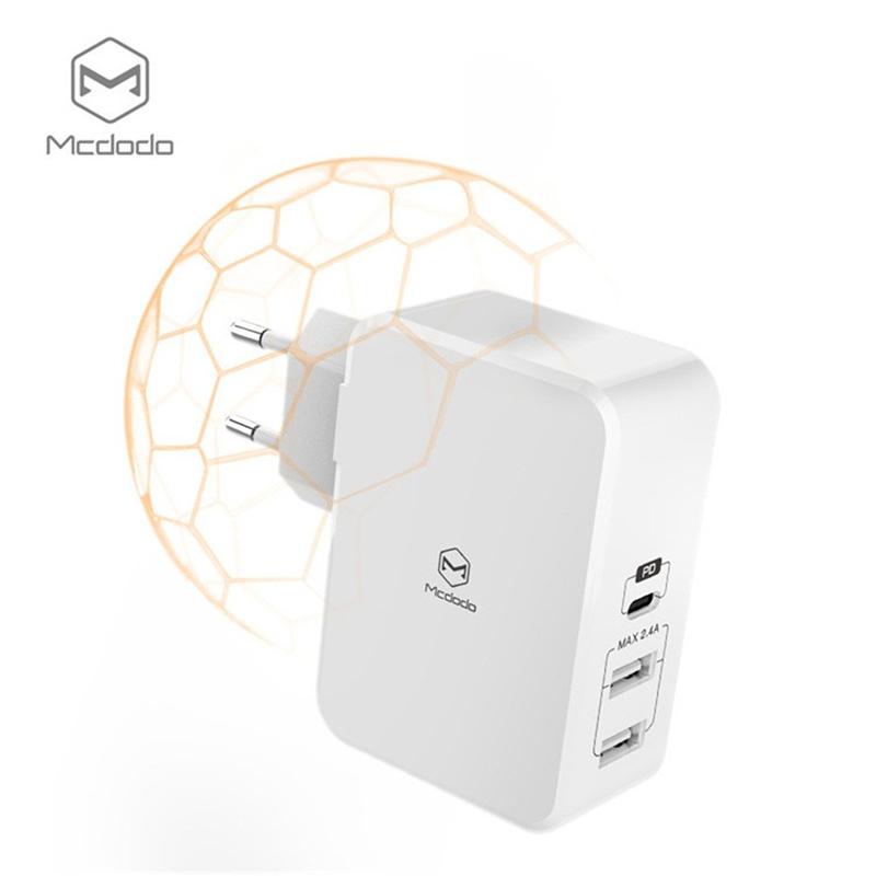 Jual Iit Portable Quick Charger Charging Block 5v 2 4a 3 Port Usb Type C Online Oktober 2020 Blibli Com
