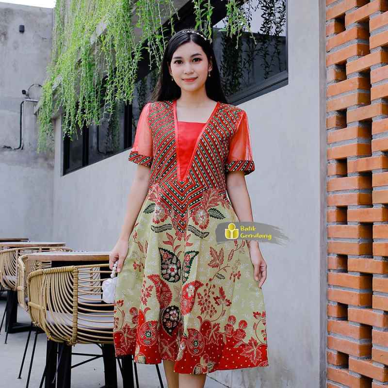 Batik dress modern 2018 online