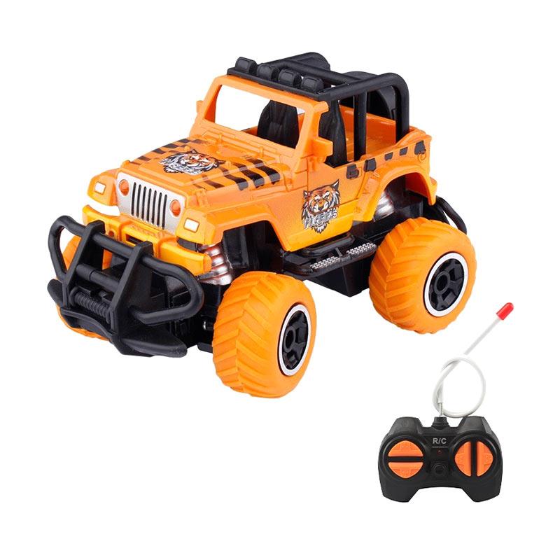 orange rc truck