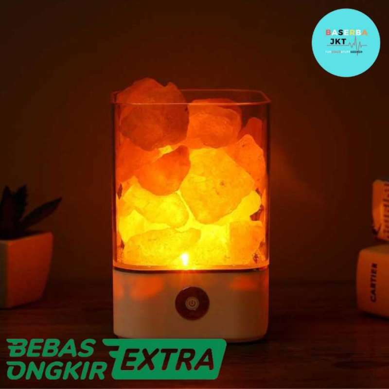 Lampu Tidur Unik LED Lava Lamp Relaksasi Romantic Light 3 Colors